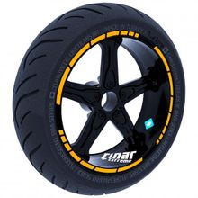 Çınar Extreme Moto GP Stili Taksi Sarısı Jant Şeridi Sticker