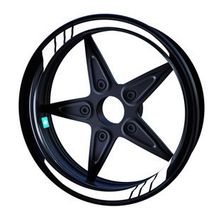 Çınar Extreme Moto GP Süt Beyaz İç Jant Şeridi Sticker