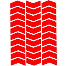 Çınar Extreme Ok Şeklinde Reflektif Kırmızı Sticker