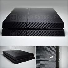 Çınar Extreme PlayStation 4 Siyah Carbon Fiber Kaplama