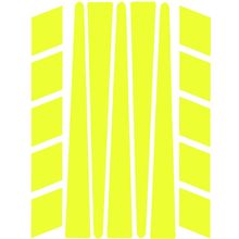 Çınar Extreme Şerit Şeklinde Floresan Sarı Sticker