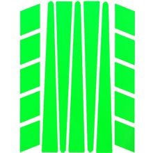 Çınar Extreme Şerit Şeklinde Floresan Yeşil Sticker