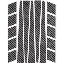 Çınar Extreme Şerit Şeklinde Gerçek Karbon Fiber Dokulu Sticker