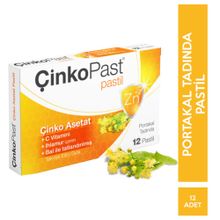 Çinkopast Ihlamur Bal Çinko Asetat 12 Pastil