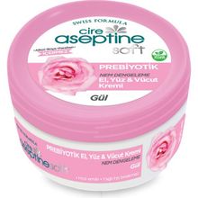 Cire Aseptine 200 ml Soft Gül Özlü Nem Dengeleyici ve Besleyici Prebiyotikli Krem
