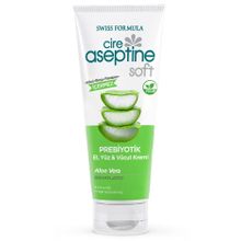 Cire Aseptine Soft 75 ml Aloe Vera Özlü Rahatlatıcı Besleyici Prebiyotikli Krem