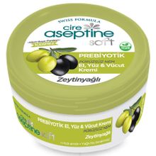 Cire Aseptine Soft Zeytinyağlı 200 ml Nemlendirici Pürüzsüzleştirici Prebiyotikli Krem