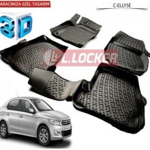 Citroen C-elysee 2013 Sonrası 3D Havuzlu Paspas