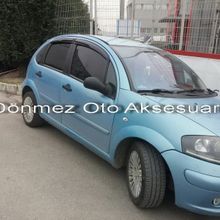 Citroen C3 2003-2010 Mugen 4 Adet Cam Rüzgarlığı