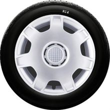 Citroen SKS-SJS 205 14 İnç 4 Adet Kırılmaz Jant Kapağı