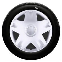 Citroen SKS-SJS 213 14 İnç 4 Adet Kırılmaz Jant Kapağı