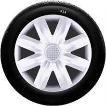 Citroen SKS-SJS 221 14 İnç 4 Adet Kırılmaz Jant Kapağı