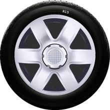 Citroen SKS-SJS 337 15 İnç 4 Adet Kırılmaz Jant Kapağı