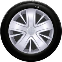 Citroen SKS-SJS 341 15 İnç 4 Adet Kırılmaz Jant Kapağı