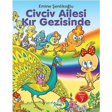 Civciv Ailesi Kır Gezisinde-Beyaz Seri 7 - Emine Şenlikoğlu