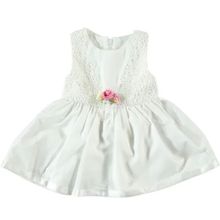 Civil Baby 6-18 Ay Ekru Kız Bebek Elbise