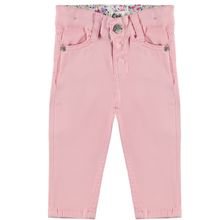 Civil Baby 6-18 Ay Pembe Kız Bebek Pantolon