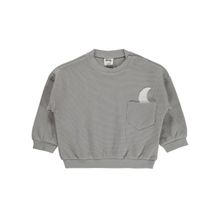 Civil Baby Cep Hilal Baskılı 6-18 Ay Gri Sweatshirt