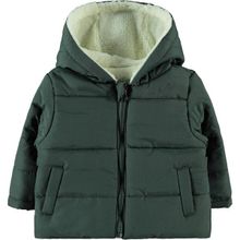 Civil Baby Erkek Haki 6-18 Ay Bebek Kapüşonlu Mont