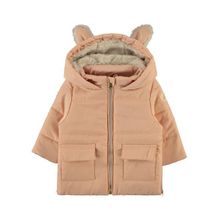 Civil Baby Pelüş Kulaklı 6-18 Ay Pudra Mont