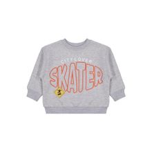Civil Boys Skater Baskılı 2-5 Yaş Gri Sweatshirt