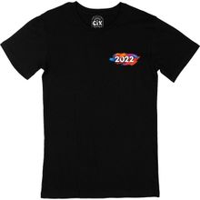 Cix 2022 Tasarımlı Cep Logo Tasarımlı Siyah Erkek T-shirt