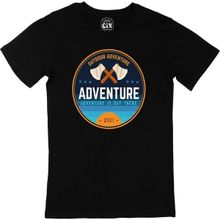 Cix Adventure 2021 Siyah Erkek T-shirt