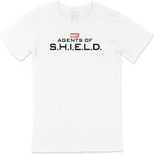 Cix Agents Of Shield Beyaz Erkek T-shirt