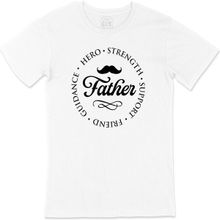 Cix Aile Kombin Baba Beyaz Erkek T-shirt