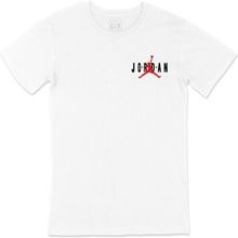 Cix Air Jordan Tasarımlı Cep Logo Tasarımlı Beyaz Erkek T-shirt