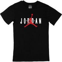 Cix Air Jordan Tasarımlı Siyah Erkek T-shirt