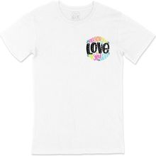 Cix All You Need Love Cep Logo Tasarımlı Beyaz Erkek T-shirt