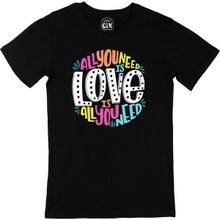 Cix All You Need Love Siyah Erkek T-shirt