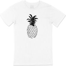 Cix Ananas Tasarımlı Beyaz Erkek T-shirt