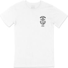 Cix Anchor Gemici Cep Logo Tasarımlı Beyaz Erkek T-shirt