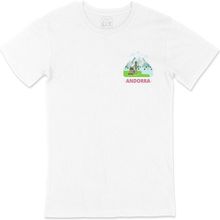 Cix Andorra Cep Logo Tasarımlı Beyaz Erkek T-shirt