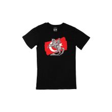 Cix Atatürk Bayraklı Onur Anıtı Siyah T-shirt