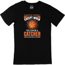 Cix Basketball Catcher Siyah Erkek T-shirt