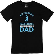 Cix Basketball Father Siyah Erkek T-shirt