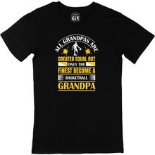 Cix Basketball Grandpa Siyah Erkek T-shirt