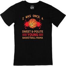 Cix Basketball Mama Siyah Erkek T-shirt