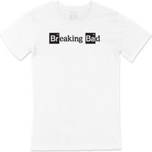 Cix Beyaz Breaking Bad Logolu Siyah Erkek T-shirt