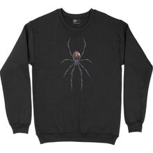 Cix Black Widow Gerçek Örümcek Siyah Kapüşonlu Sweatshirt