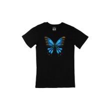 Cix Butterfly Kelebekli Siyah Erkek T-shirt
