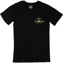 Cix Büyük Buda Heykeli Siyah Erkek T-shirt