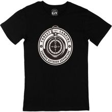 Cix Camping Compass Siyah Erkek T-shirt