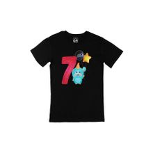 Cix Çocuğumun 7. Yaşına Özel Siyah T-shirt