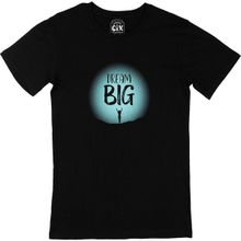 Cix Dream Big Baskılı Kısa Kollu Siyah T-shirt