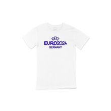 Cix Euro 2024 Almanya Baskılı Yuvarlak Yaka Beyaz T-shirt