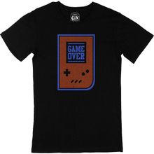 Cix Game Over Baskılı Yuvarlak Yaka Siyah T-shirt